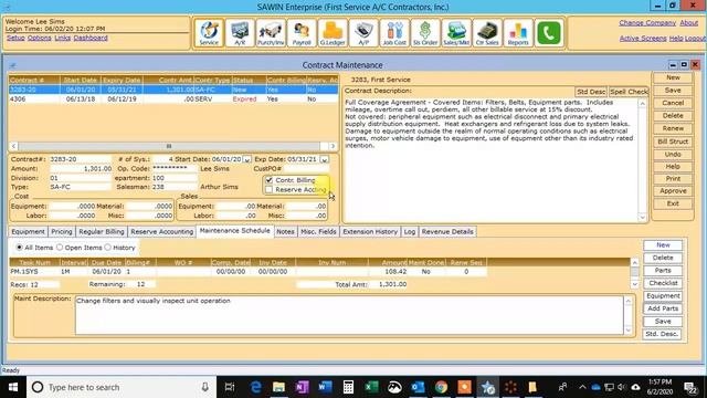 Service Agreement Pt3 Creating the service schedule смотреть онлайн