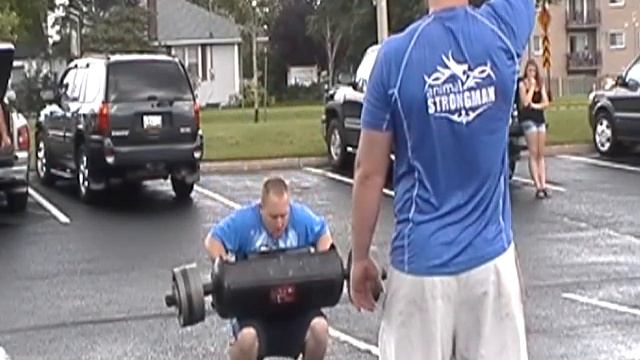 Adam - Fitness Zone Strongman 2009 - 260 log смотреть онлайн