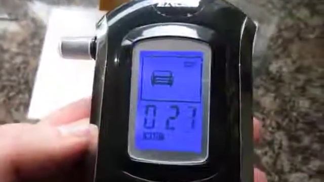 Zacro® Alcohol Tester, Professional Breathalyzer смотреть онлайн