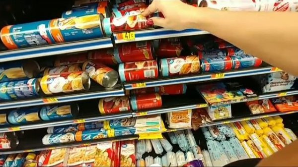 США. Опять про продукты.Супермаркет Wal-Mart.