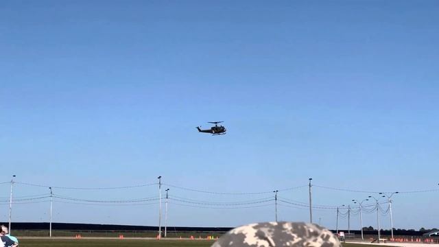 Flying in a Huey at Millington Air Show смотреть онлайн