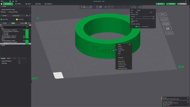 How To Create Perfect Text On 3D Models In Bambu Studio | BamBamPrint.com