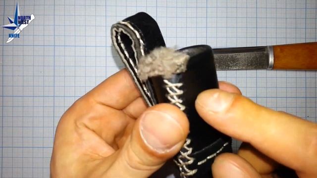 Финский нож. Часть 3. Ножны для финочки смотреть онлайн