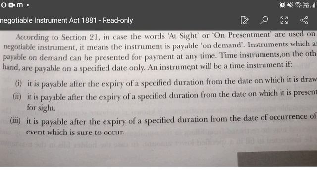 Sight Instrument || Time Instrument || Examples of instruments pay on demand || Business law Bcom смотреть онлайн