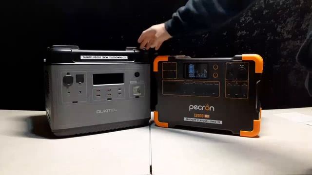 PECRON E2000LFP Vs OUKITEL P2001 (Part 2)