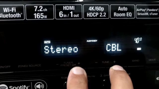 Denon AVR S720W Setting Speaker Impendace смотреть онлайн