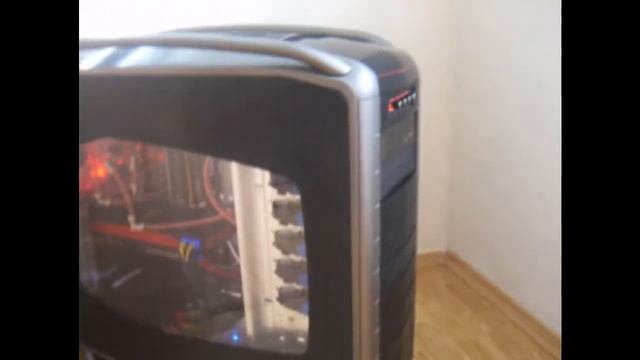 CoolerMaster Cosmos S Ati 5870 Gaming PC Water Cooling смотреть онлайн