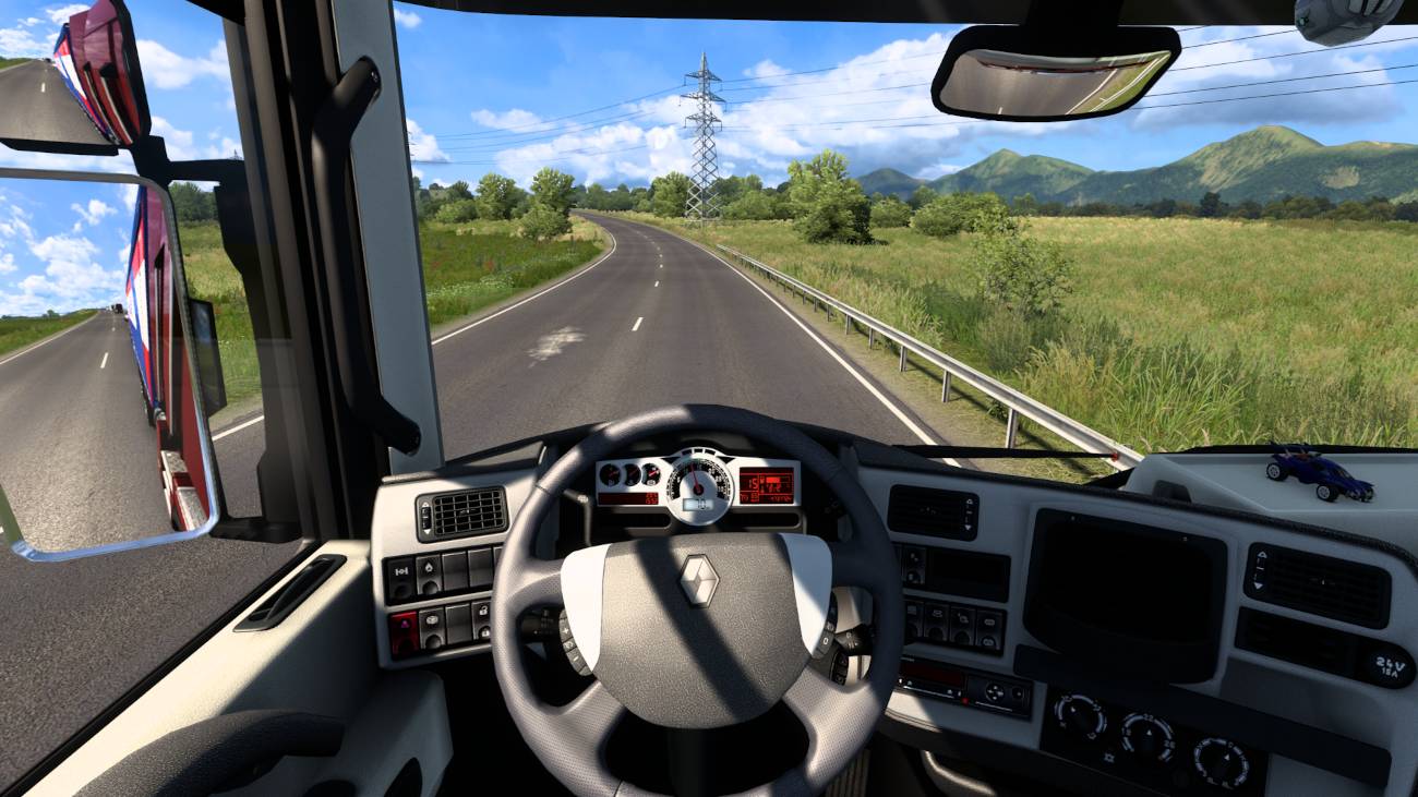 Рейс Крайова - Тимишоара (Румыния) в Euro Truck Simulator 2. смотреть онлайн