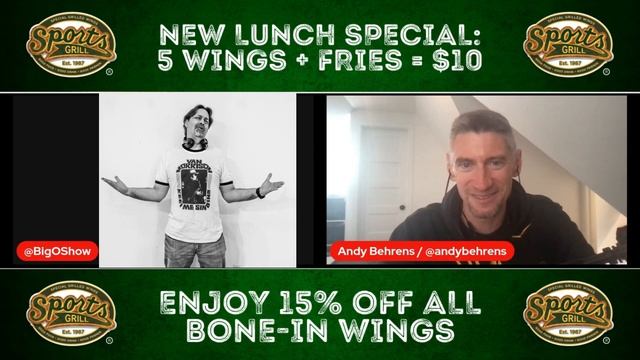The Sports Grill Fantasy Football Zone w/ Andy Behrens11 07 2022 смотреть онлайн