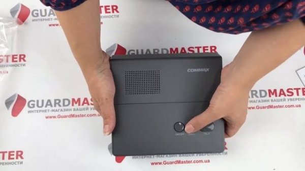 Переговорное устройство Commax CM-801 │ Распаковка
