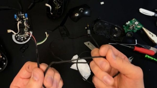 ПОЧИНКА ПРОВОДА НА G403 HERO