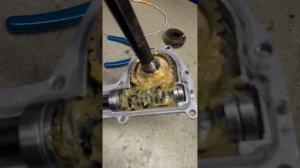 Редуктор культиватора 2,8 хутер вид изнутри #ремонт #культиватор #снятие #двигатель