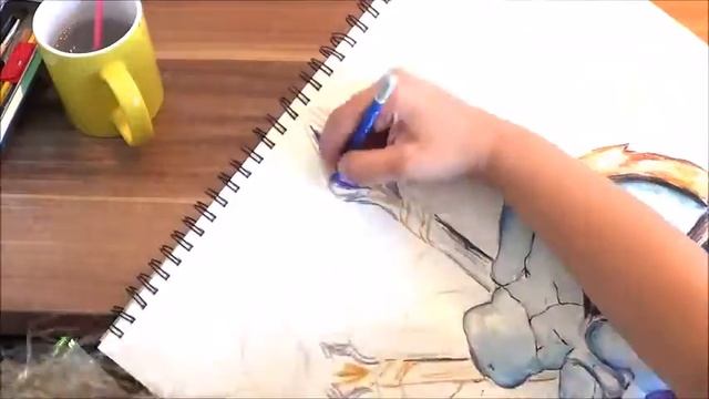 3.Drawing the symbol of undead - warcraft time lapse drawing смотреть онлайн
