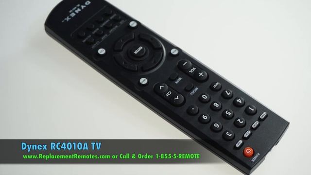 Dynex RC4010A TV Remote Control - www.ReplacementRemotes.com смотреть онлайн