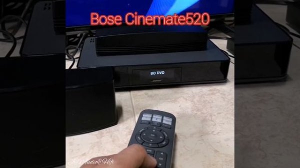 Bose Cinemate520 Test