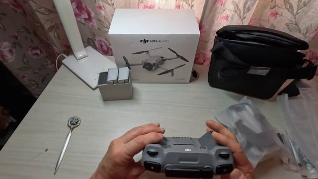 Распаковка Dji Mini 4 Pro
