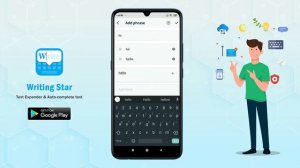 Interesting features of Writing Star: Text Expander & Auto-complete text Application