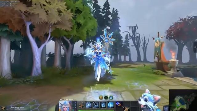 Rylais, Crystal Maiden - Freezing Field ( Arcana ) смотреть онлайн