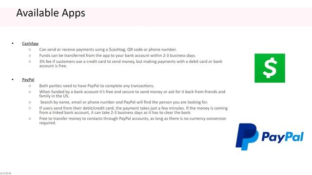 Touchless Electronic Payment Options