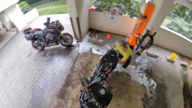 MT09 / FZ09 Full clean and detailing Dees & Effs /Deesneffs смотреть онлайн