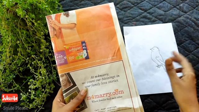 #4 No Paint Bottle Art / Newspaper Bottle Art/ Smile Please смотреть онлайн