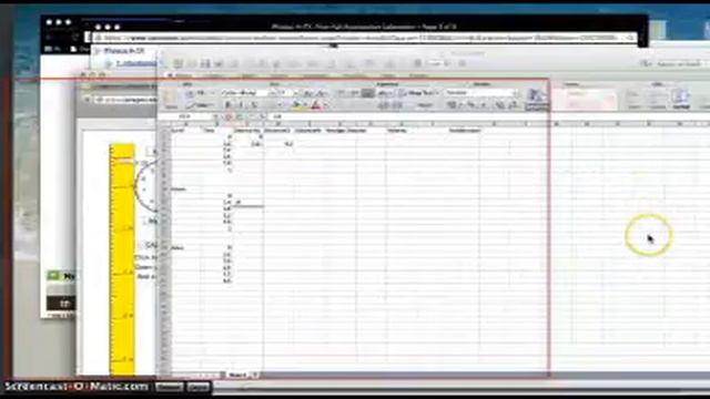 Free Fall Acceleration Lab смотреть онлайн