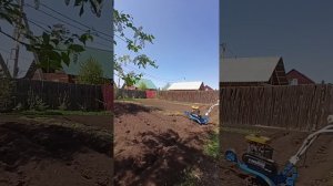 Пашу участок мотокультиватором Нева МК-80 #пахота #мотокультиватор #нева