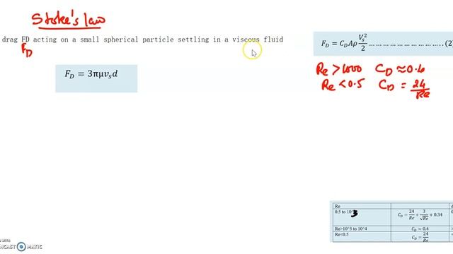 Module 3 -Sedimentation- Settling Velocity смотреть онлайн