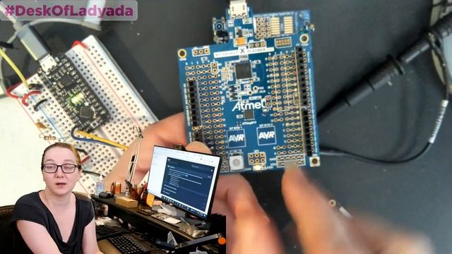 Desk of Ladyada - The Desk of Ladyada - STEMMA seesaw in Arduino with megaTinyCore смотреть онлайн