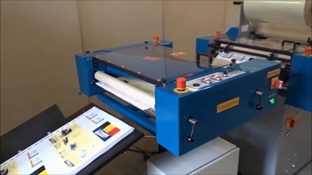 Laminator PC-50 PET film cutter смотреть онлайн