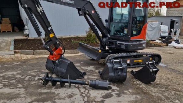 Мини-экскаватор/буровая QUADTRAC XINIU E40 PRO +7-909-630-90-90
