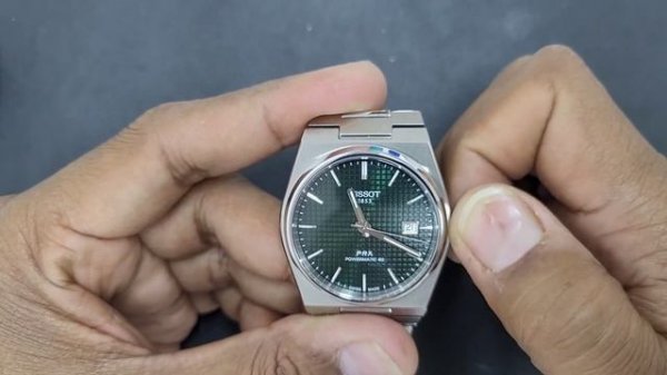 SETTING THE TIME AND DATE, TISSOT PRX WATCH