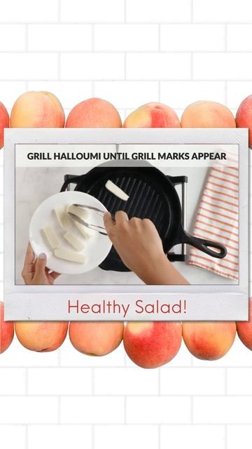Grilled Peach And Arugula Salad: The Perfect Summertime Meal смотреть онлайн