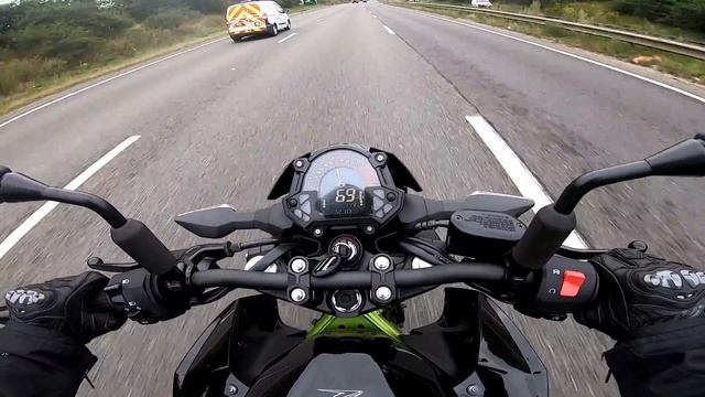 2021 Kawasaki Z400 First Ride and First Impressions! смотреть онлайн