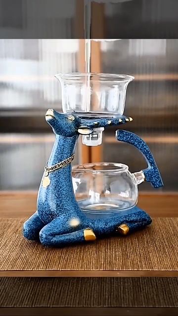 Deer Glass Teapot Infuser Tea Turkish Drip Pot #tea #pot #kitchen #kitchengadgets смотреть онлайн