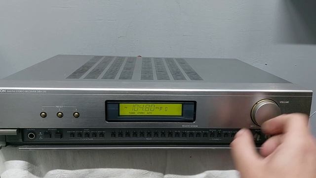 Denon DRA 210 stereo receiver. Test смотреть онлайн