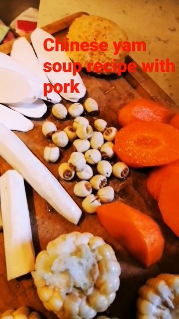 Chinese yam soup with pork recipe #shorts смотреть онлайн