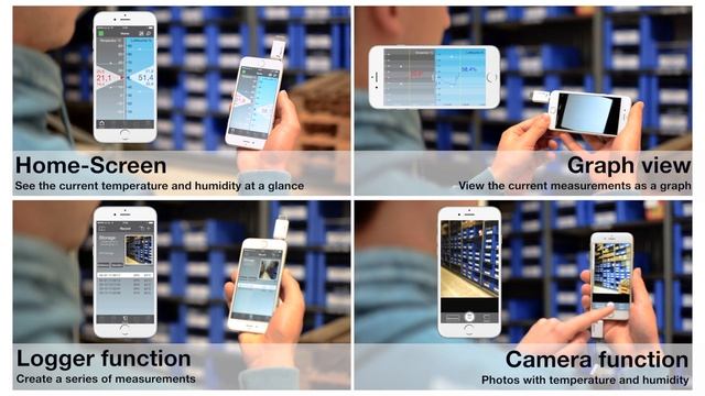 The innovative thermo-hygrometer SMARTHY for Smartphones from TFA смотреть онлайн
