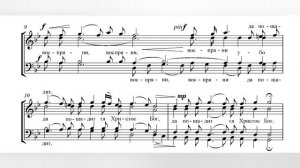 «Душе моя», М.Котогаров, кондак, Баритон, мужской хор, ноты.