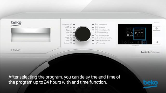 What are the functions on my Beko Tumble Dryer? смотреть онлайн