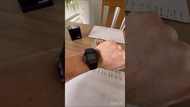 Casio W-218H Unboxing And Review (negative Display)