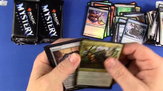 MTG MYSTERY BOOSTER BOX UNBOXING AND PACK OPENING!!!!! смотреть онлайн