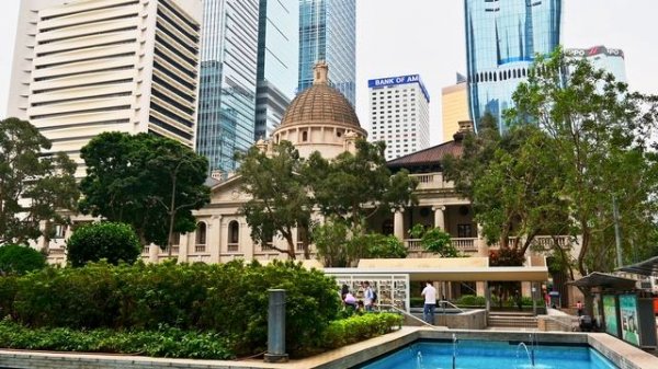 Walking In The Hong Kong Central, China