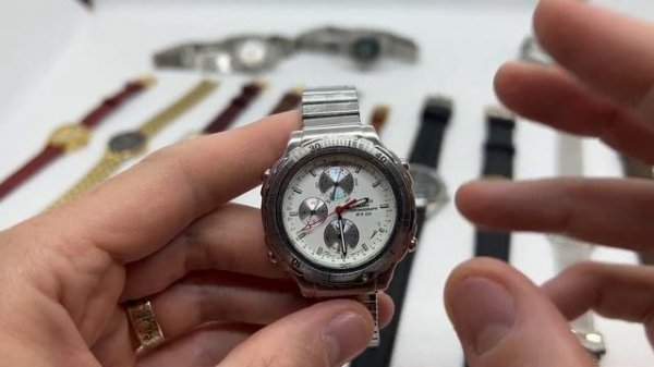 Citizen WR100 6850 G80248Y Alarm Chronograph Watch | Vintage Citizen Chrono Alarm Watches