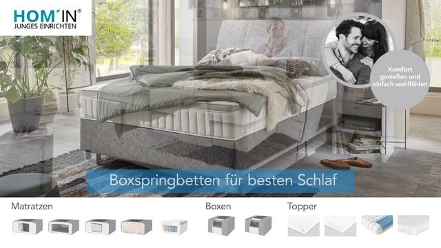 Boxspringbett VERONA – HOM‘IN | XXXLutz смотреть онлайн