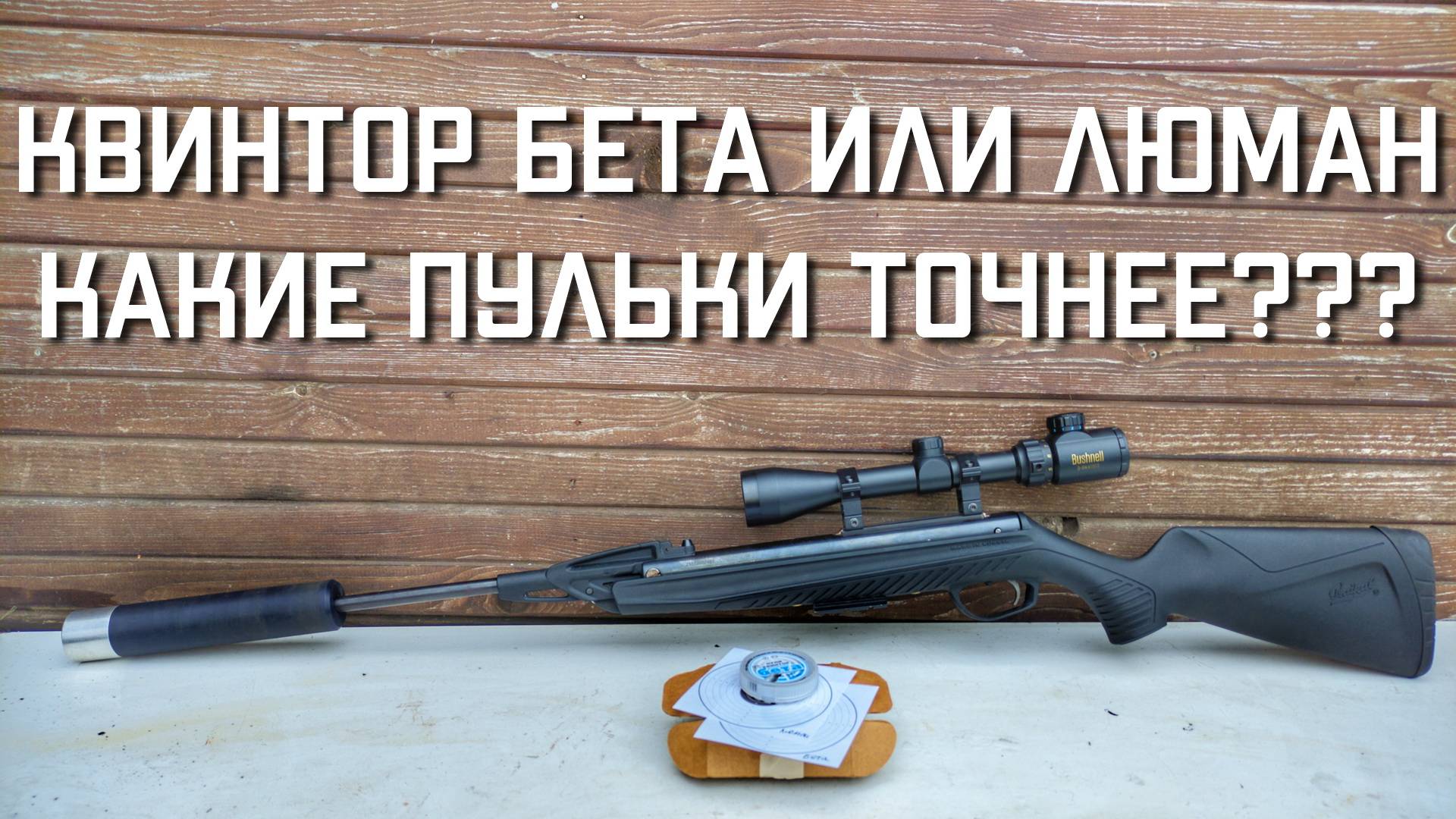 Какими пульками 4.5 мм для пневматики лучше стрелять Люман или Квинтор смотреть онлайн