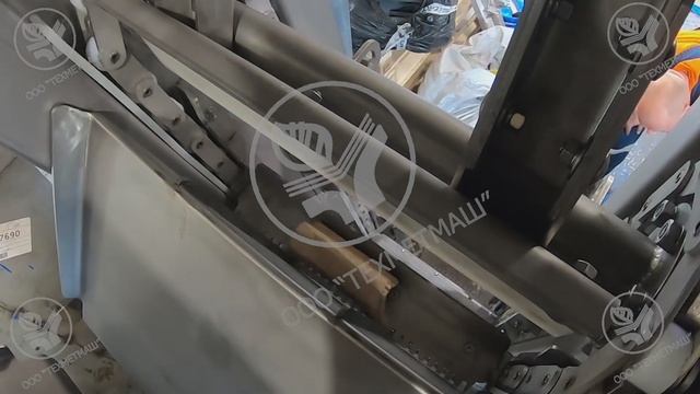 Решетка цепная грабельная РЦГ для очистки сточных вод. смотреть онлайн