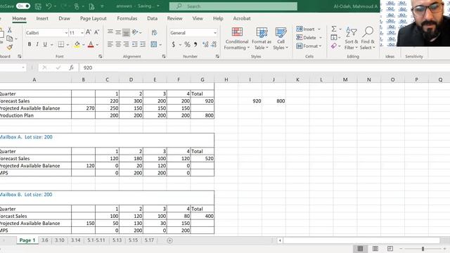 Production Plan Example with a Family of Two Products смотреть онлайн