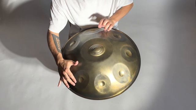 Handpan D Hijaz by Kosmosky steel tongue drums смотреть онлайн