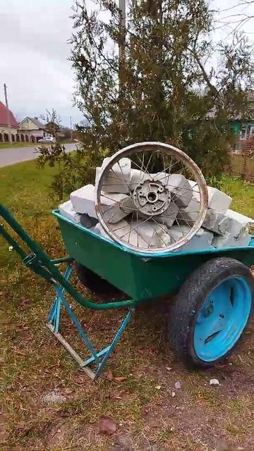 #Тачка на автомобильных колесах. смотреть онлайн